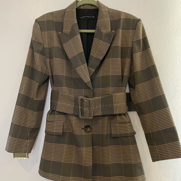 Zara check blazer - Picture 1 of 5